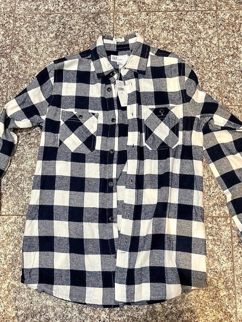 Gap Buffalo Plaid Flannel Shirt Men's Checkered Button Down